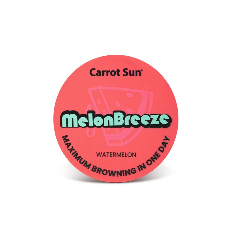 Melon breeze cream-top view